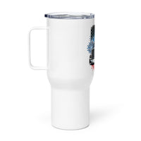 Patriotic Trucker Travel Mug