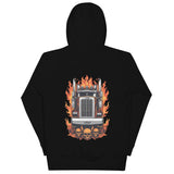 Black & Orange Mighty Trucker Hoodie