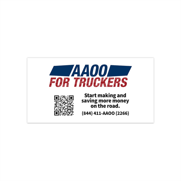 AAOO Truck Bumper Sticker